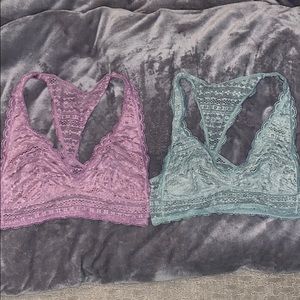 2 victoria’s secret bralettes